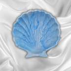 S H E L L Y Tray Blue Marble