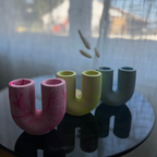 A G A T H A Vase Pink - Witte Art