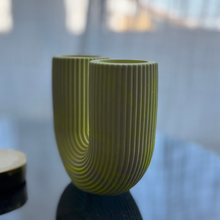 Load image into Gallery viewer, A G A T H A Vase Yellow - Witte Art
