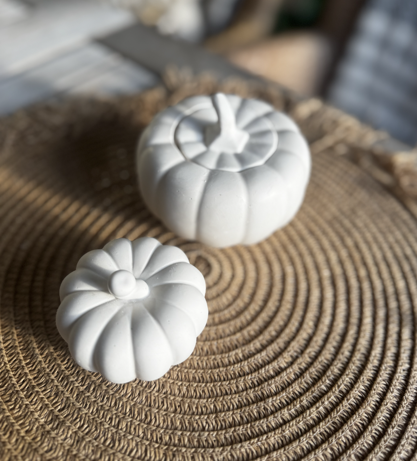 Pumpkin set white