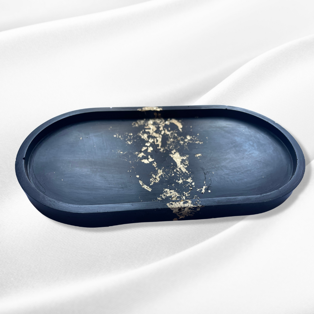 A L Y A Tray Turquoise marble - Witte Art