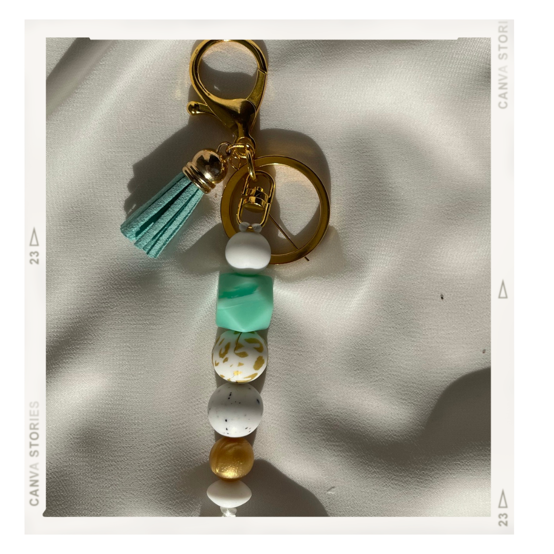 C L A S S I C Keyring - Witte Art