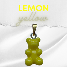 Load image into Gallery viewer, T E D D Y  gummy bear necklace Classic edition - Gold - Witte Art
