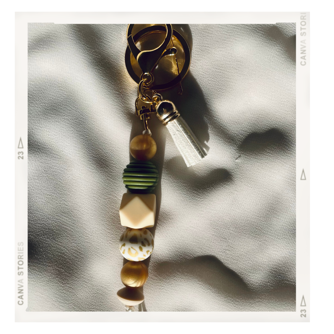 C L A S S I C Keyring - Witte Art
