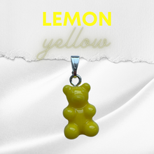 Load image into Gallery viewer, T E D D Y  gummy bear necklace Classic edition - Silver - Witte Art
