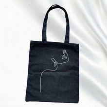 Load image into Gallery viewer, M A Y A  Line art tote bag - Witte Art
