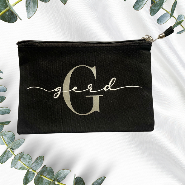 L I Z Z I E Makeup bag - Personalize it! - Witte Art
