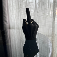 Load image into Gallery viewer, F U Ring holder Black - Witte Art
