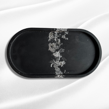 Load image into Gallery viewer, A L Y A Tray Black with Silver dust - Witte Art
