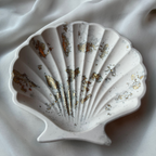 Shell tray White Luxe - Witte Art