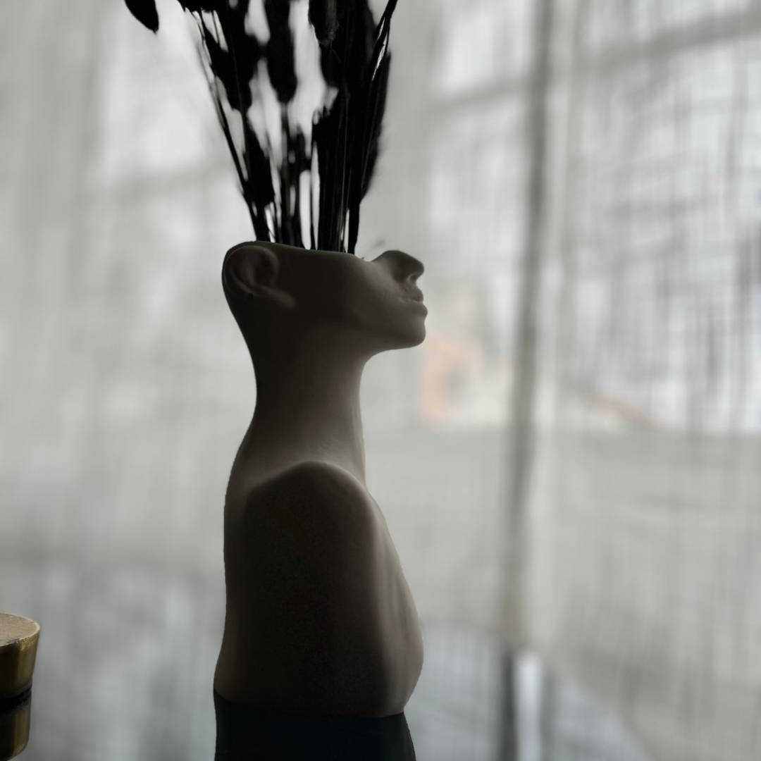 V A L E R I A Vase white - Witte Art