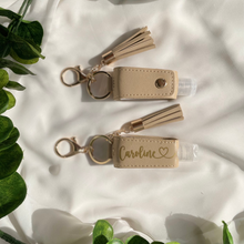 Load image into Gallery viewer, A N T I B A C  Personalized hand sanitizer keyring - Witte Art
