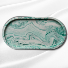 Load image into Gallery viewer, A L Y A Tray Turquoise marble - Witte Art
