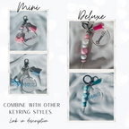 O L I V I A Keyring - Witte Art