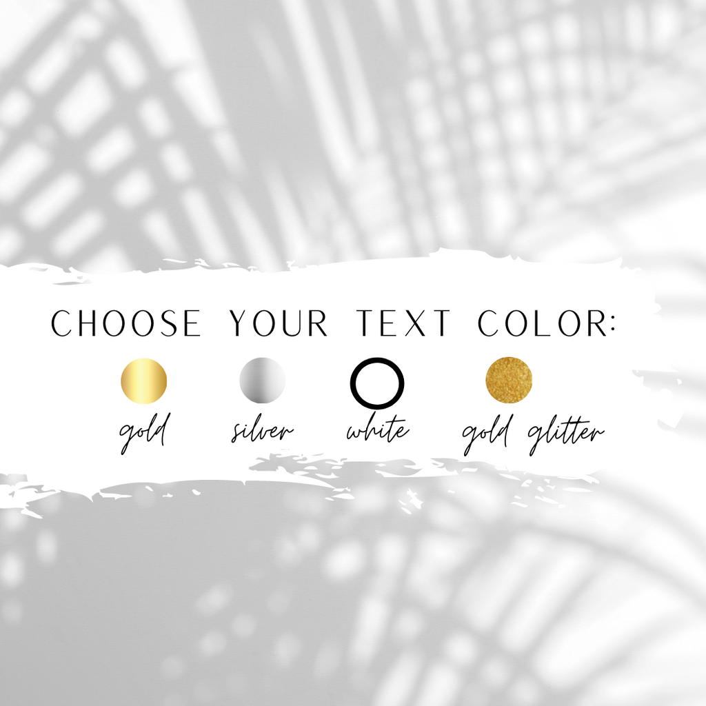 L A U R E N  Makeup bag - Personalize it! - Witte Art