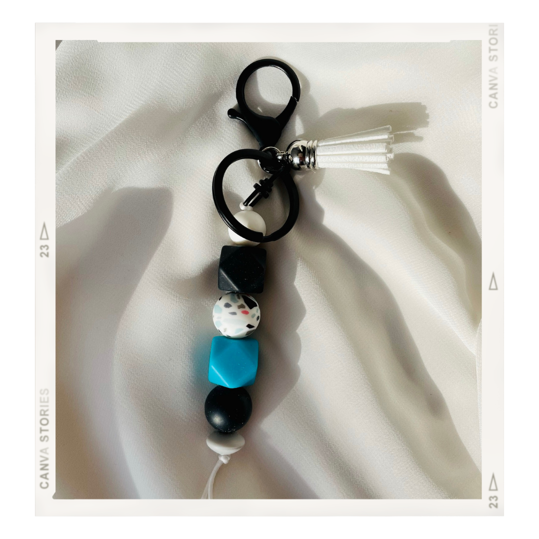 C L A S S I C Keyring - Witte Art