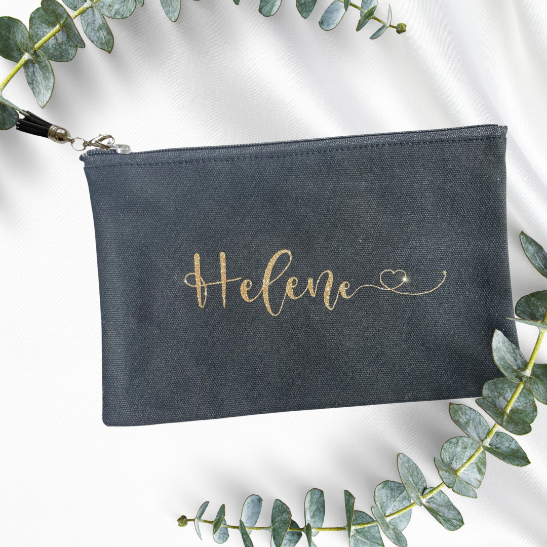 L I L I A  Makeup bag - Personalize it! - Witte Art