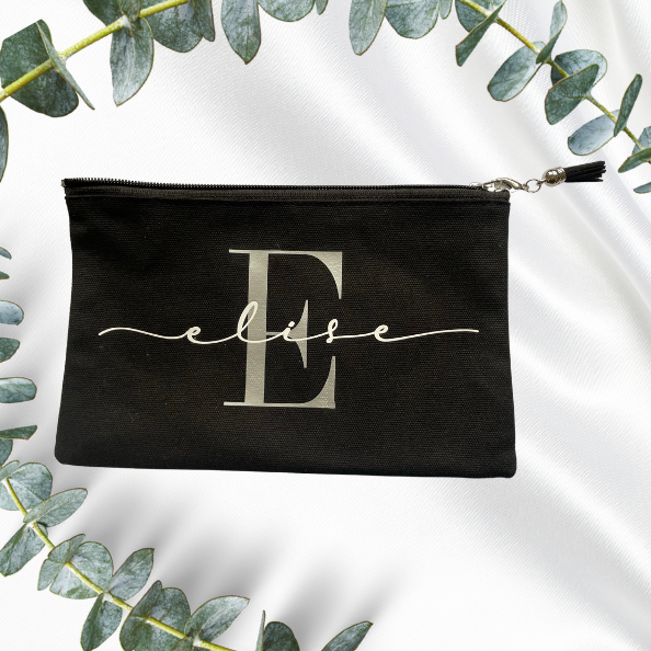 L I Z Z I E Makeup bag - Personalize it! - Witte Art