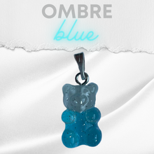 Load image into Gallery viewer, T E D D Y  gummy bear necklace Glitter edition - Silver - Witte Art
