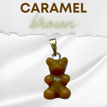 Load image into Gallery viewer, T E D D Y  gummy bear necklace Classic edition - Gold - Witte Art
