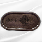A L Y A Tray Mandala - Witte Art