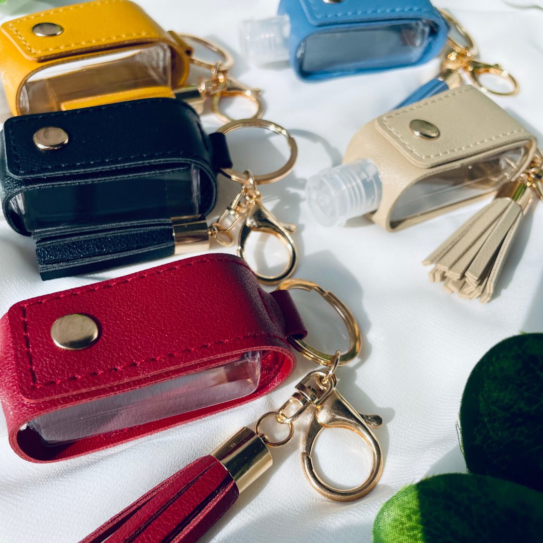 A N T I B A C  Personalized hand sanitizer keyring - Witte Art