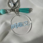 O L I V I A Keyring - Witte Art