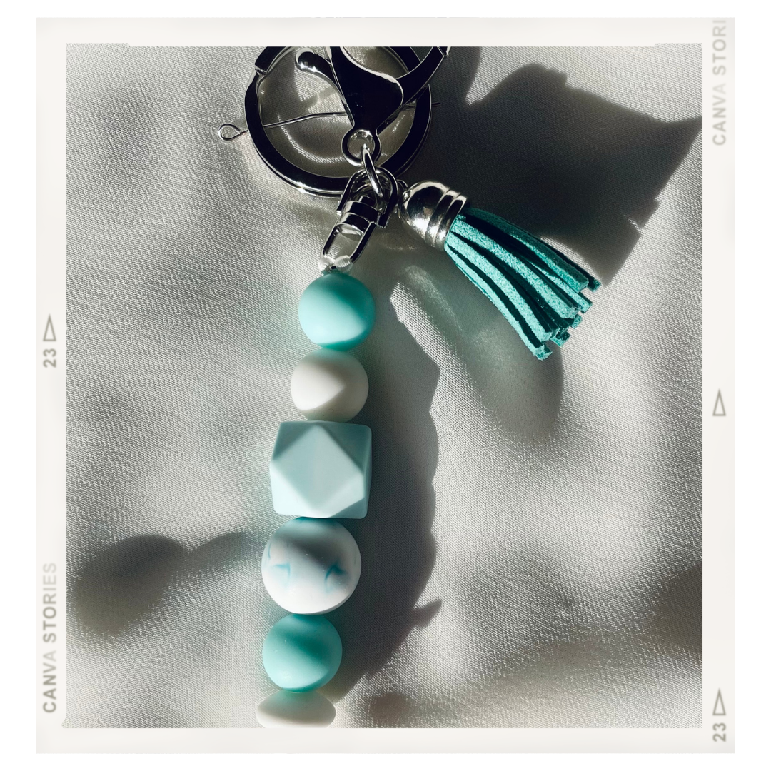 C L A S S I C Keyring - Witte Art
