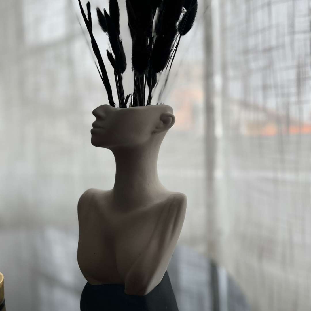 V A L E R I A Vase white - Witte Art