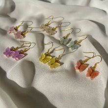 Load image into Gallery viewer, B U T T E R F L Y  Dangle earrings - Witte Art
