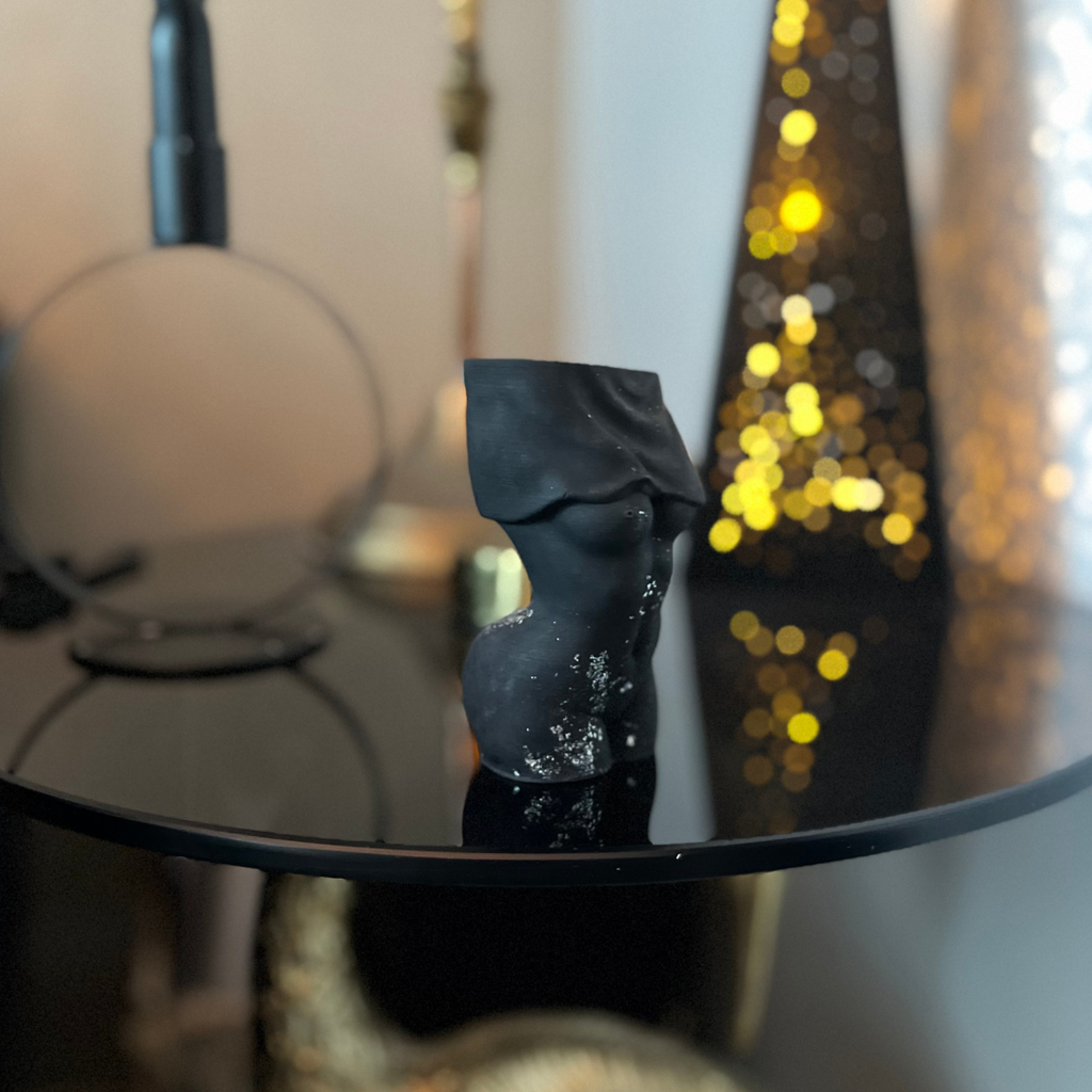 Victoria vase Black and  Silver - Witte Art