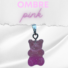 Load image into Gallery viewer, T E D D Y  gummy bear necklace Glitter edition - Silver - Witte Art
