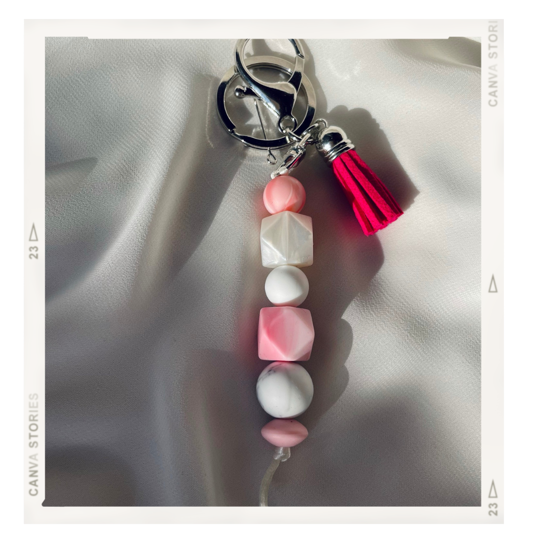 C L A S S I C Keyring - Witte Art