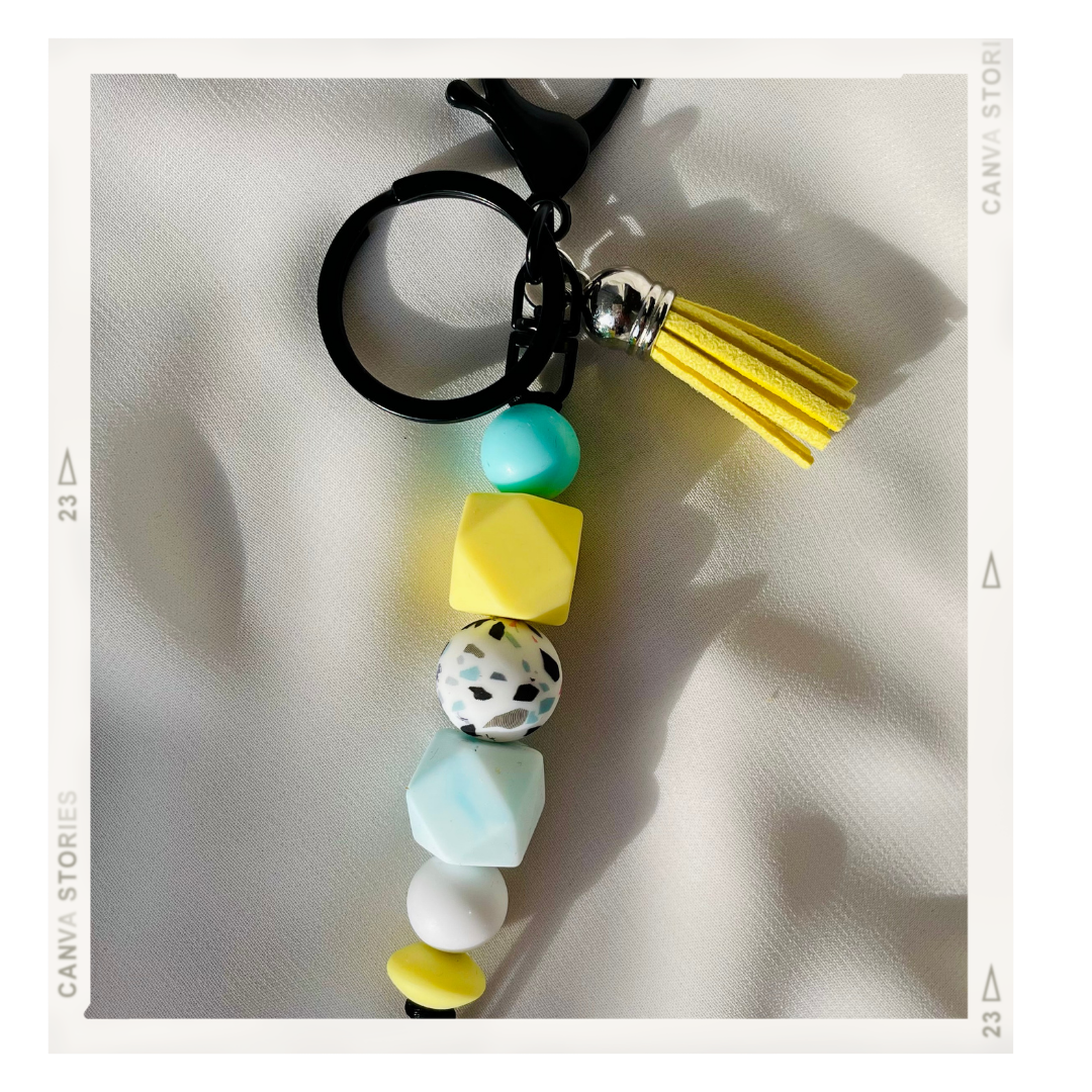 C L A S S I C Keyring - Witte Art