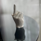 F U Ring holder White Marble - Witte Art