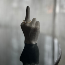 Load image into Gallery viewer, F U Ring holder White Marble - Witte Art
