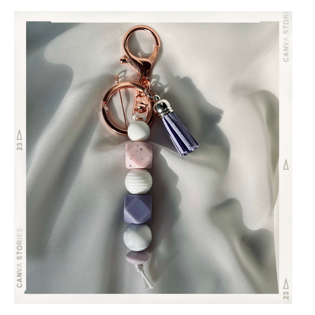 C L A S S I C Keyring - Witte Art