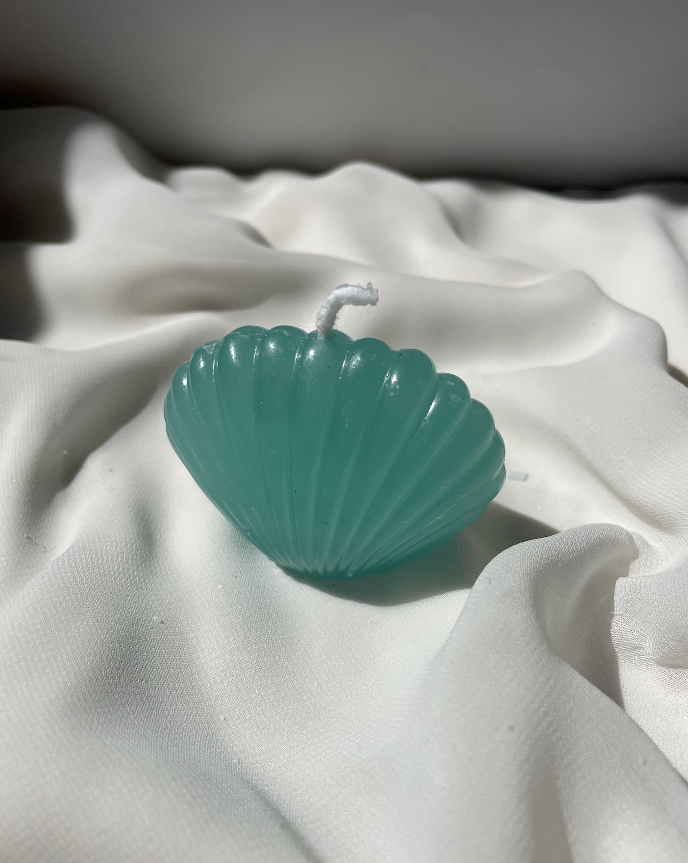 S H E L L  candle  Small - Witte Art