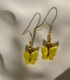 B U T T E R F L Y  Dangle earrings - Witte Art