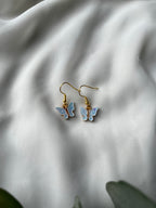 B U T T E R F L Y  Dangle earrings - Witte Art