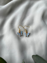 Load image into Gallery viewer, B U T T E R F L Y  Dangle earrings - Witte Art
