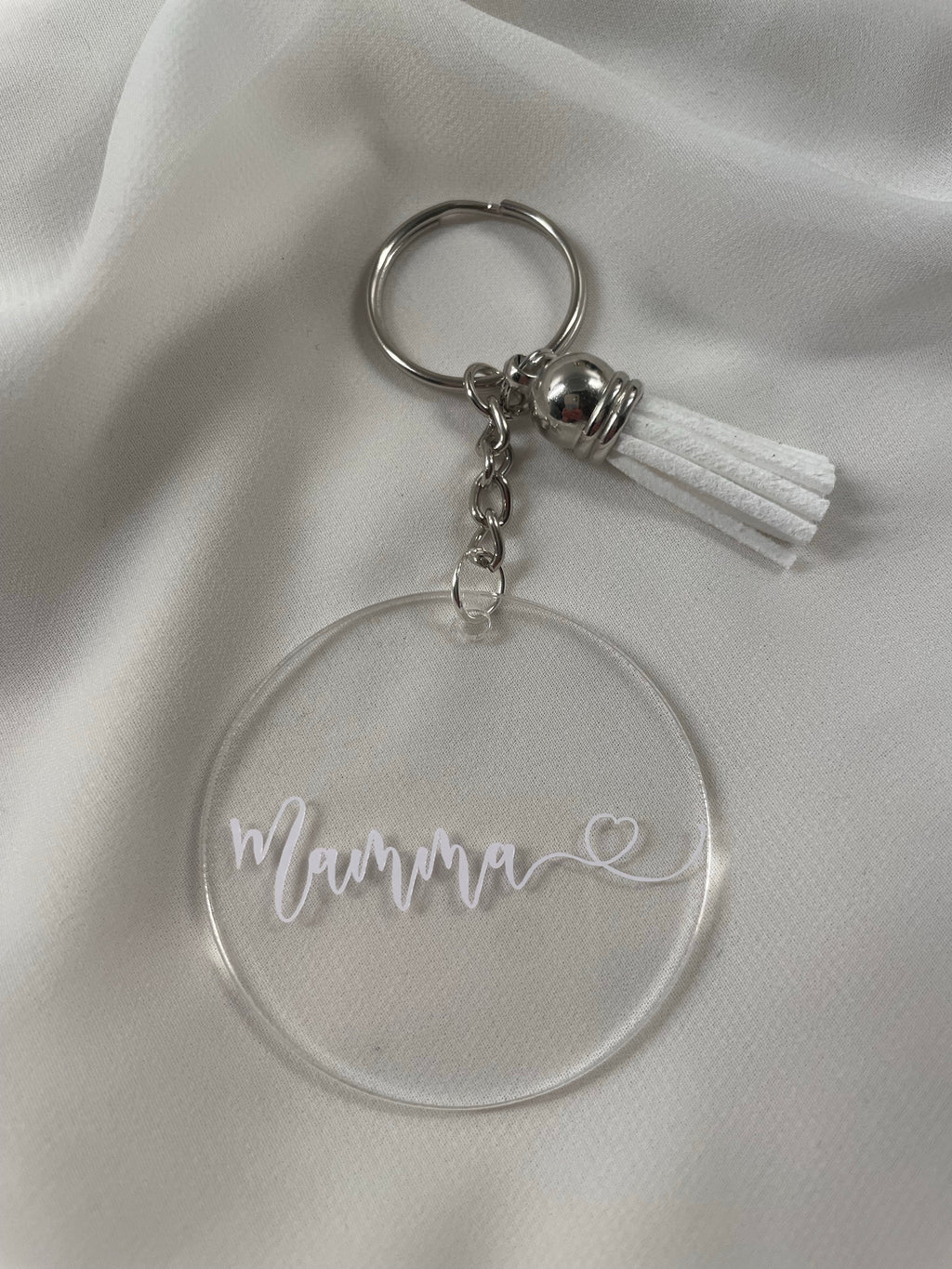 M A M M A keyring - Mother’s day gift - Witte Art