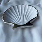 Shell tray White and Gold - Witte Art