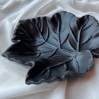 G A I A Leaf tray Black - Witte Art