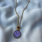 S M I L E Y  Necklace - Witte Art