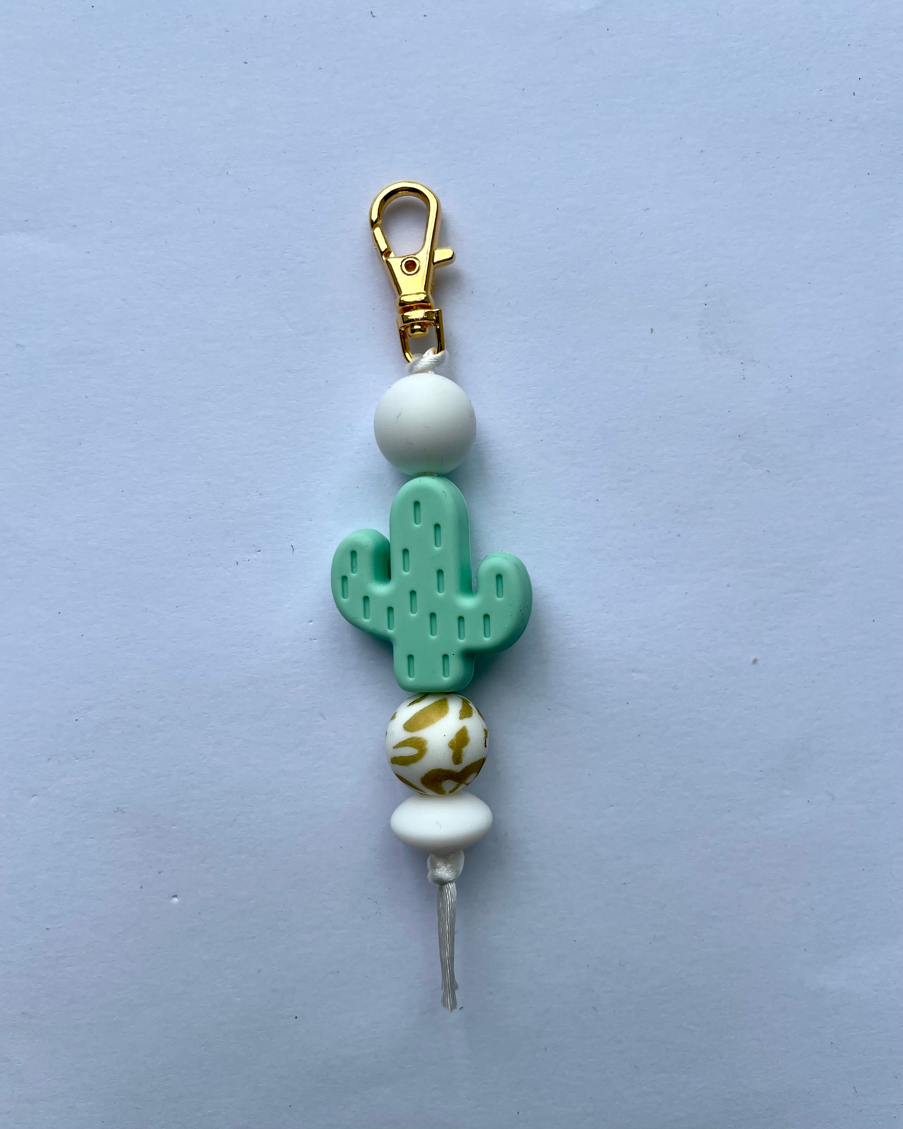 C A C T U S  Keyring - Witte Art