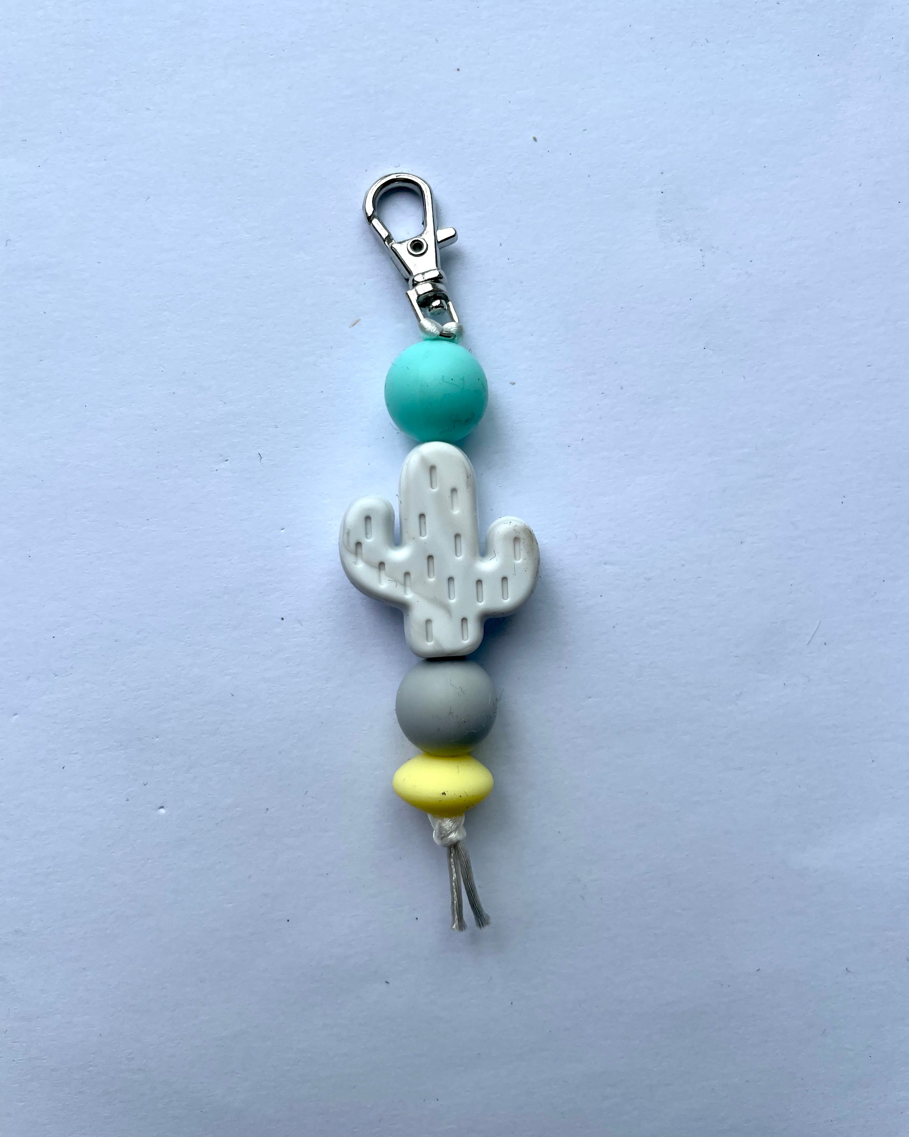 C A C T U S  Keyring - Witte Art