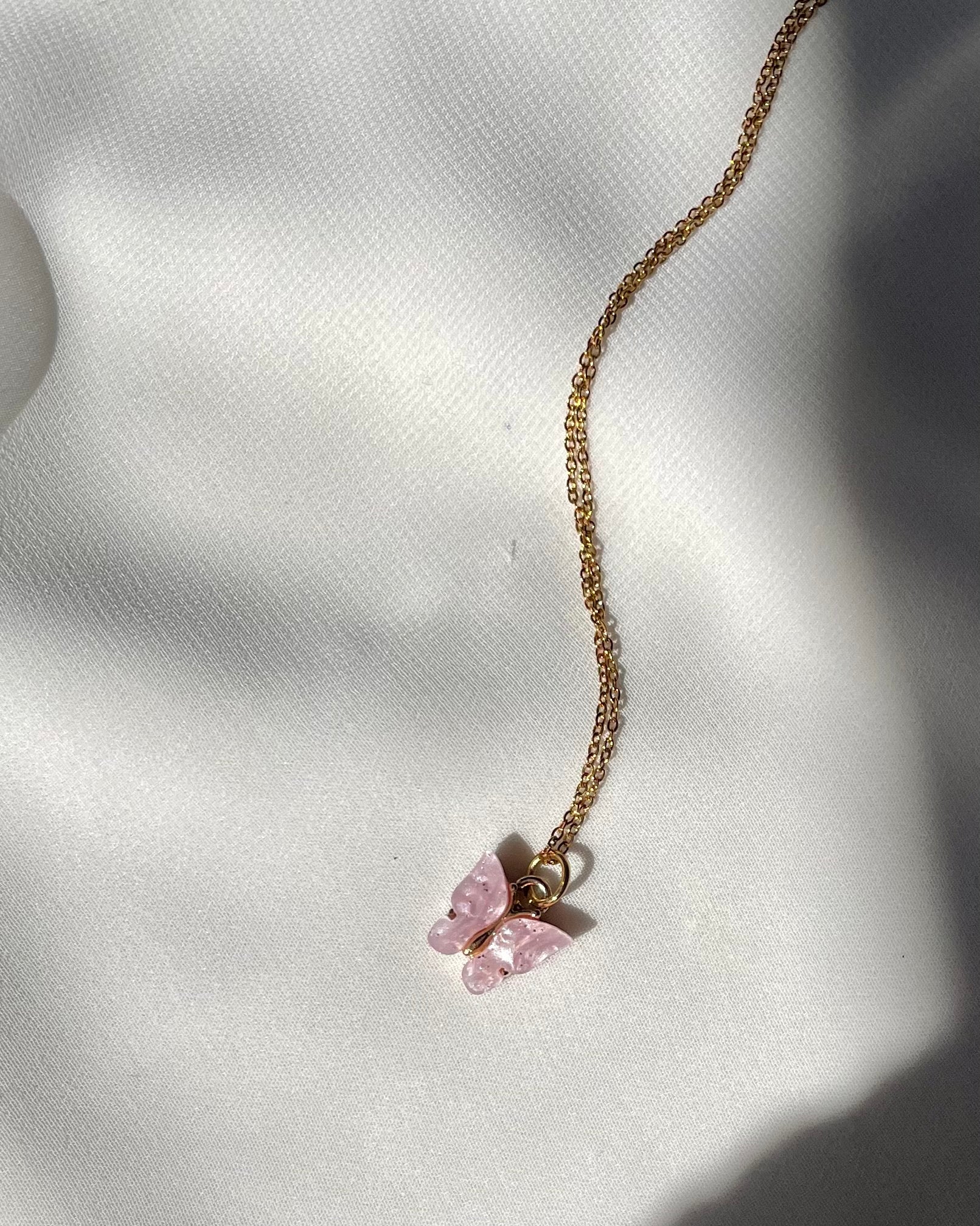 B U T T E R F L Y  Necklace - Witte Art