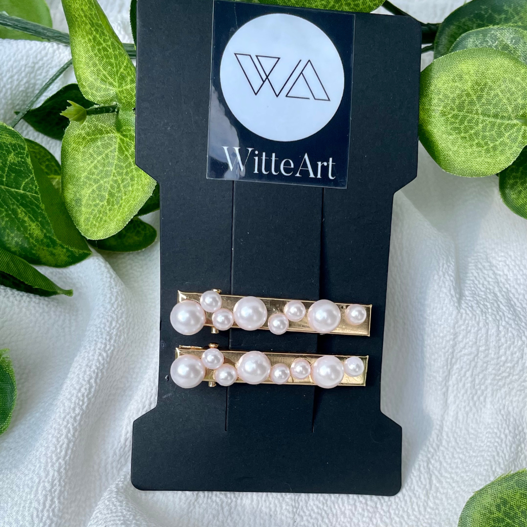 D I A N A   Hair clips - Chic - Witte Art