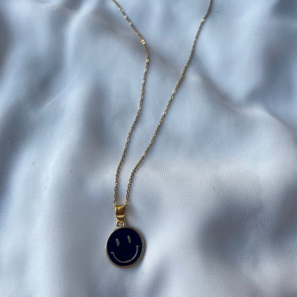 S M I L E Y  Necklace - Witte Art